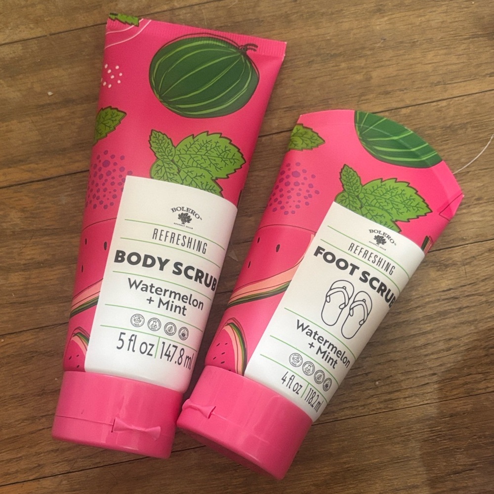 Pink Foot Scrub - Watermelon & Mint